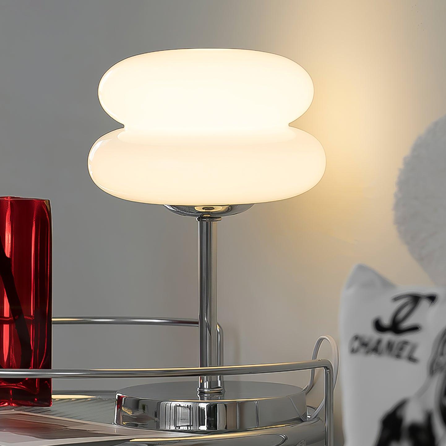 Saturn Glide Glass Accent lamp Table Lamp