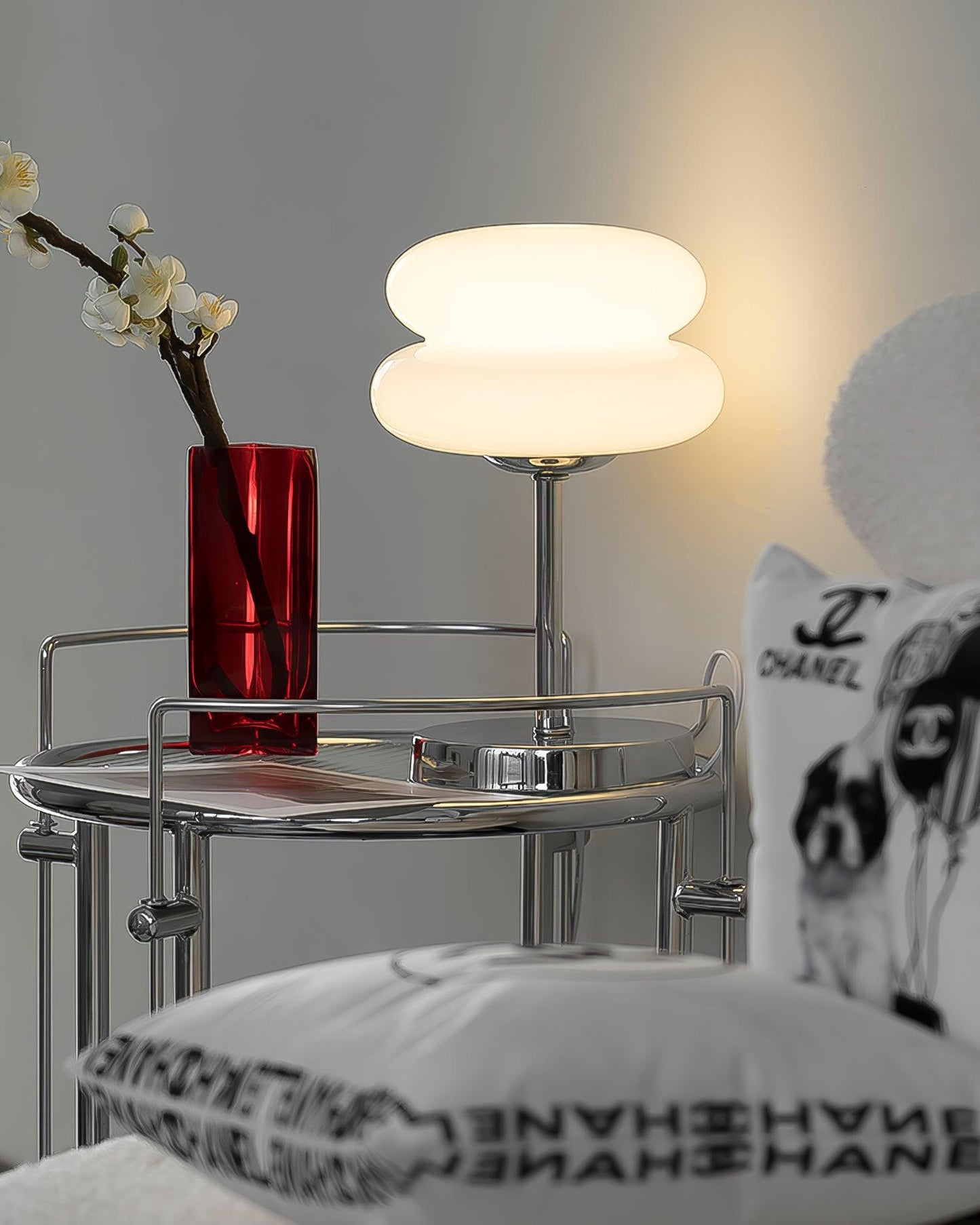 Saturn Glide Glass Accent lamp Table Lamp