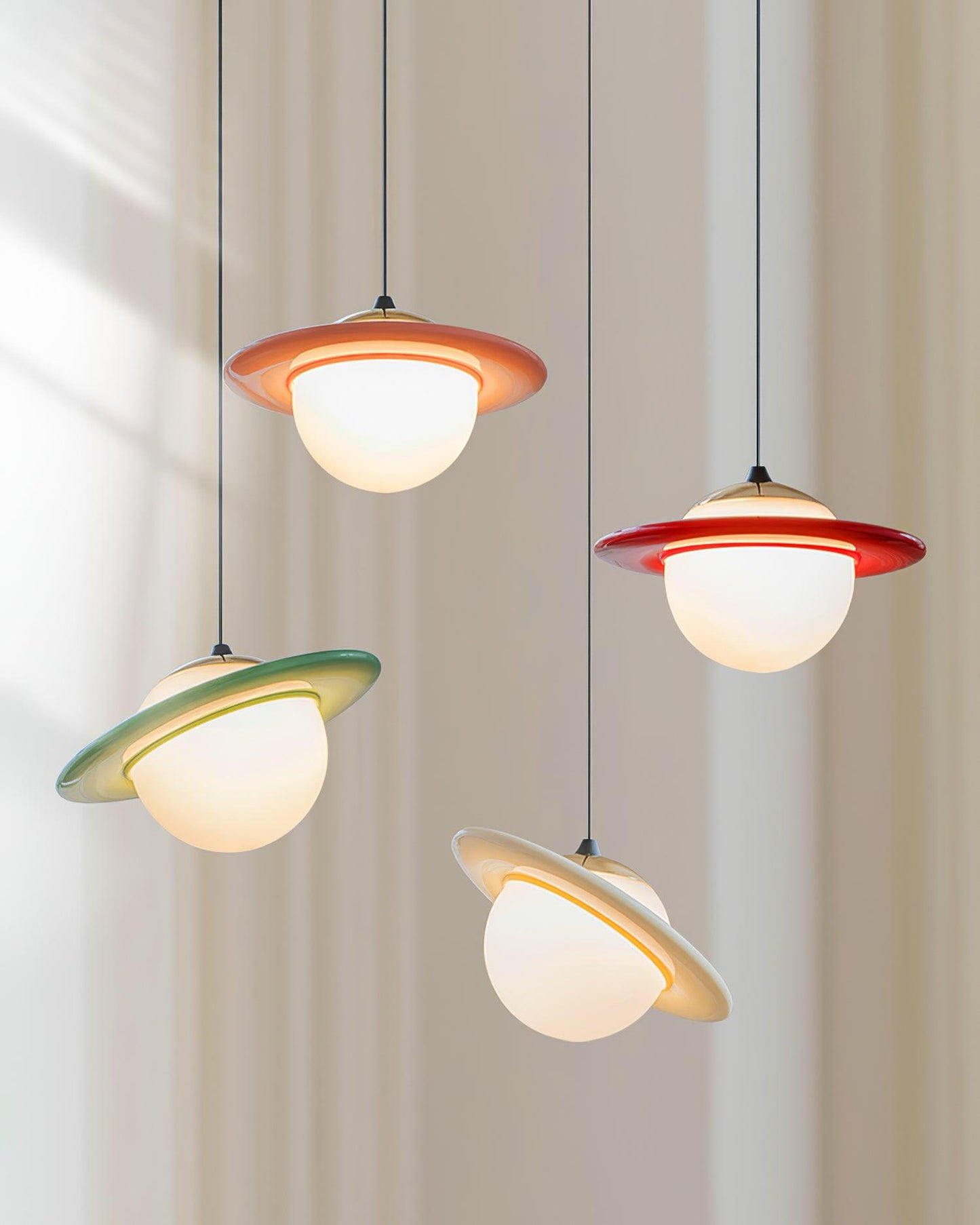 Saturn Planet Ceiling light fitting Pendant Lamp