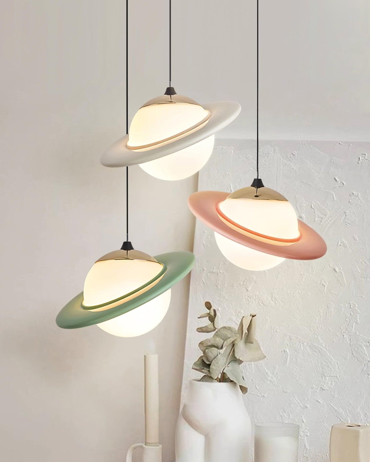 Saturn Planet Ceiling light fitting Pendant Lamp