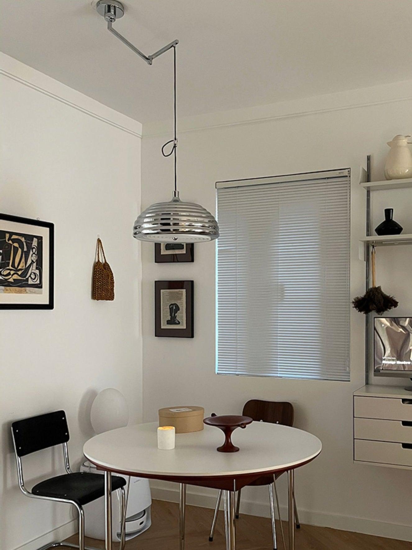 Saturno Chrome Ceiling light fitting Pendant Lamp