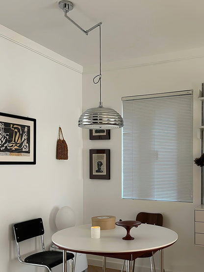 Saturno Chrome Ceiling light fitting Pendant Lamp