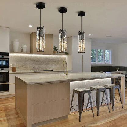 Crystal Pendant Light For Kitchen Island