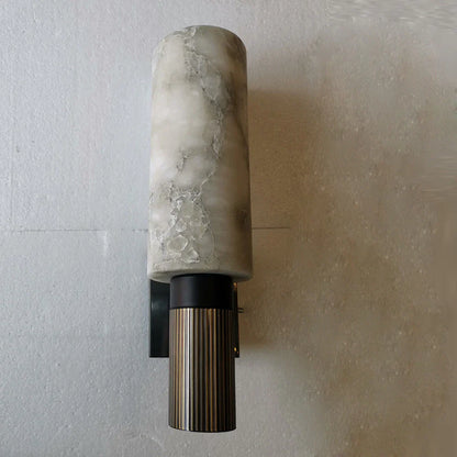 Moonshade Natural Marble Sconce