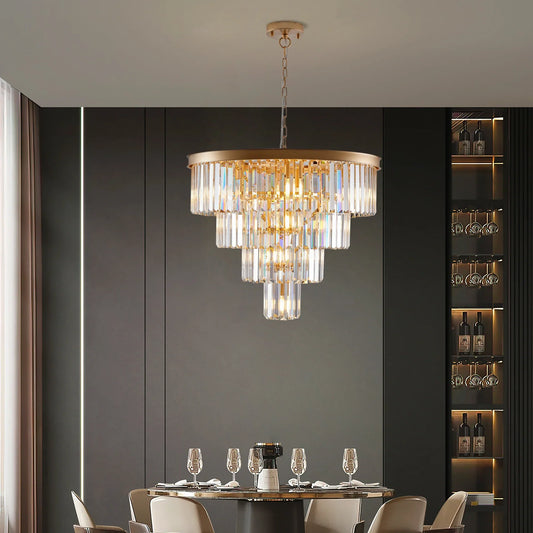 23.6" Gio Crystal Chandelier