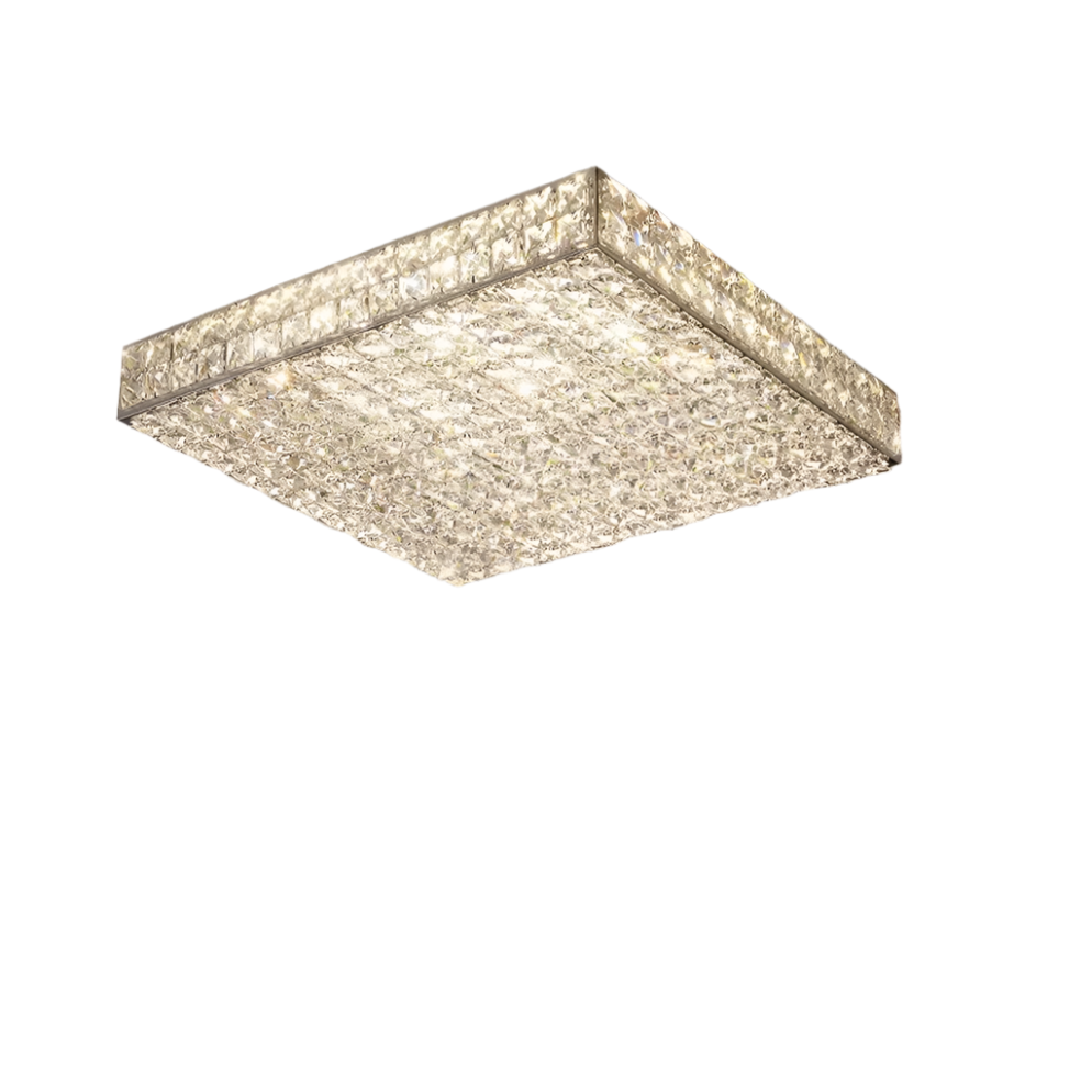 Bacci Clear Crystal Light Fixture