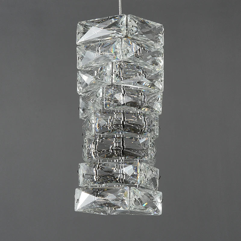 Bacci Crystal Pendant Light Fixture