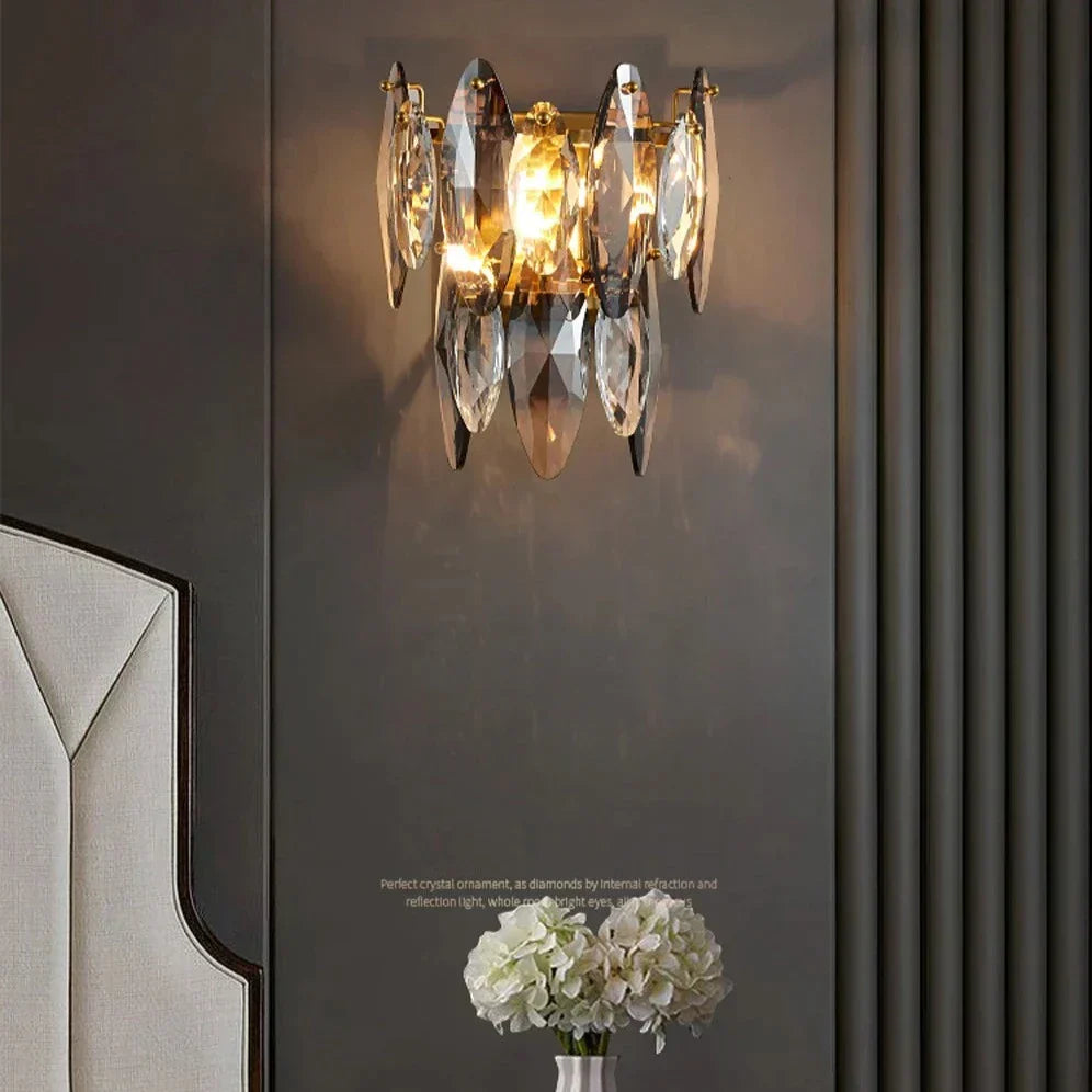 Lazzo Crystal Wall Sconce