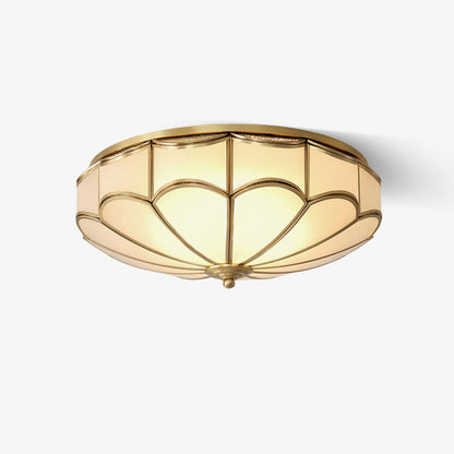 Scalloped Flush Overhead light Ceiling Light