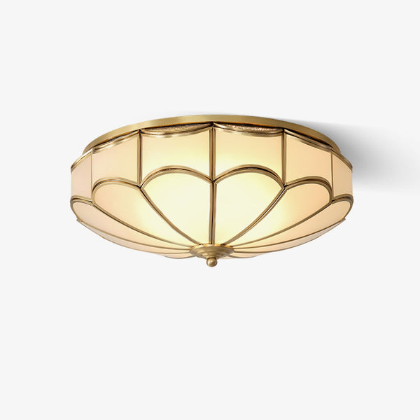 Scalloped Flush Overhead light Ceiling Light