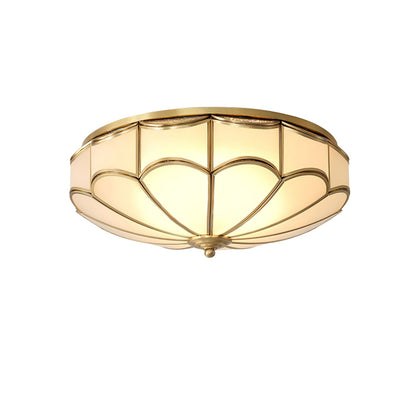 Scalloped Flush Overhead light Ceiling Light