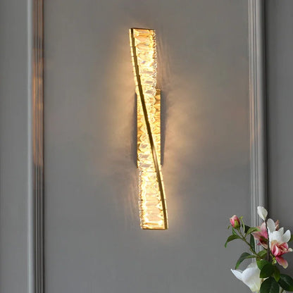 Bacci Crystal Wall Sconce