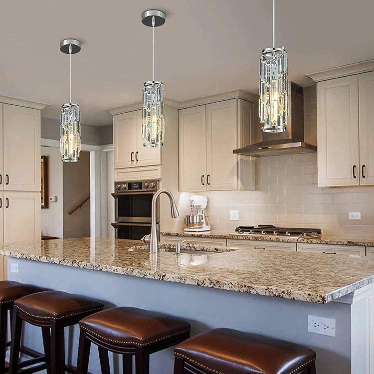 Crystal Pendant Light For Kitchen Island