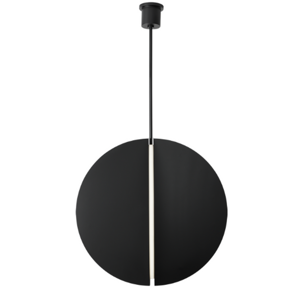 Pendant, 1-Light, Nightshade Black, 36"W (700TDBAU36B-LED930 70PDEVZ)