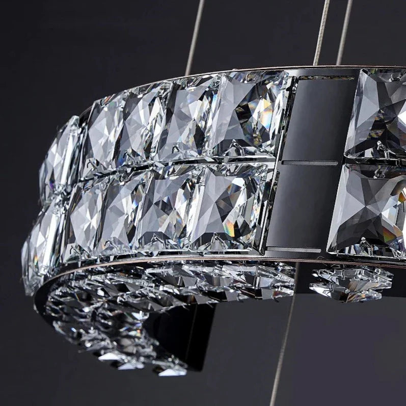 Bacci 40" Crystal Chandelier