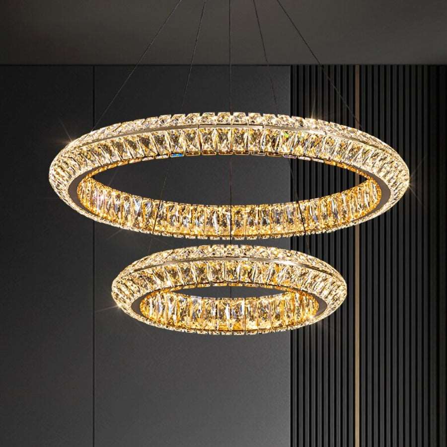 Bacci Crystal Chandelier Light