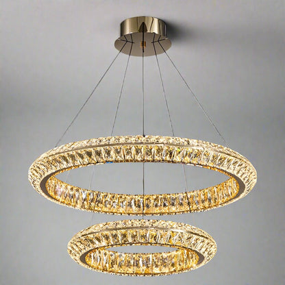 Bacci Crystal Chandelier Light