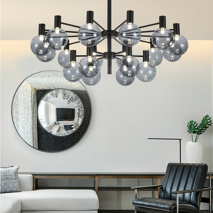 Selva Black Electrolier Chandelier