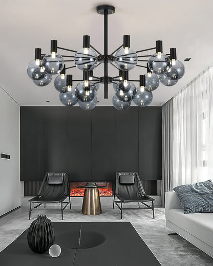 Selva Black Electrolier Chandelier