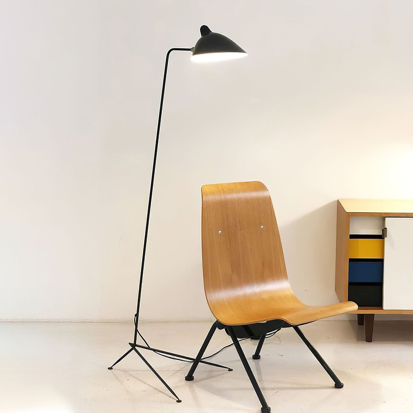 Serge Mouille Free-standing Lamp Floor Lamp