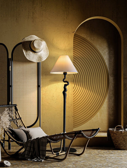 Serpentine Twist Floor-mounted Lamp Floor Lamp