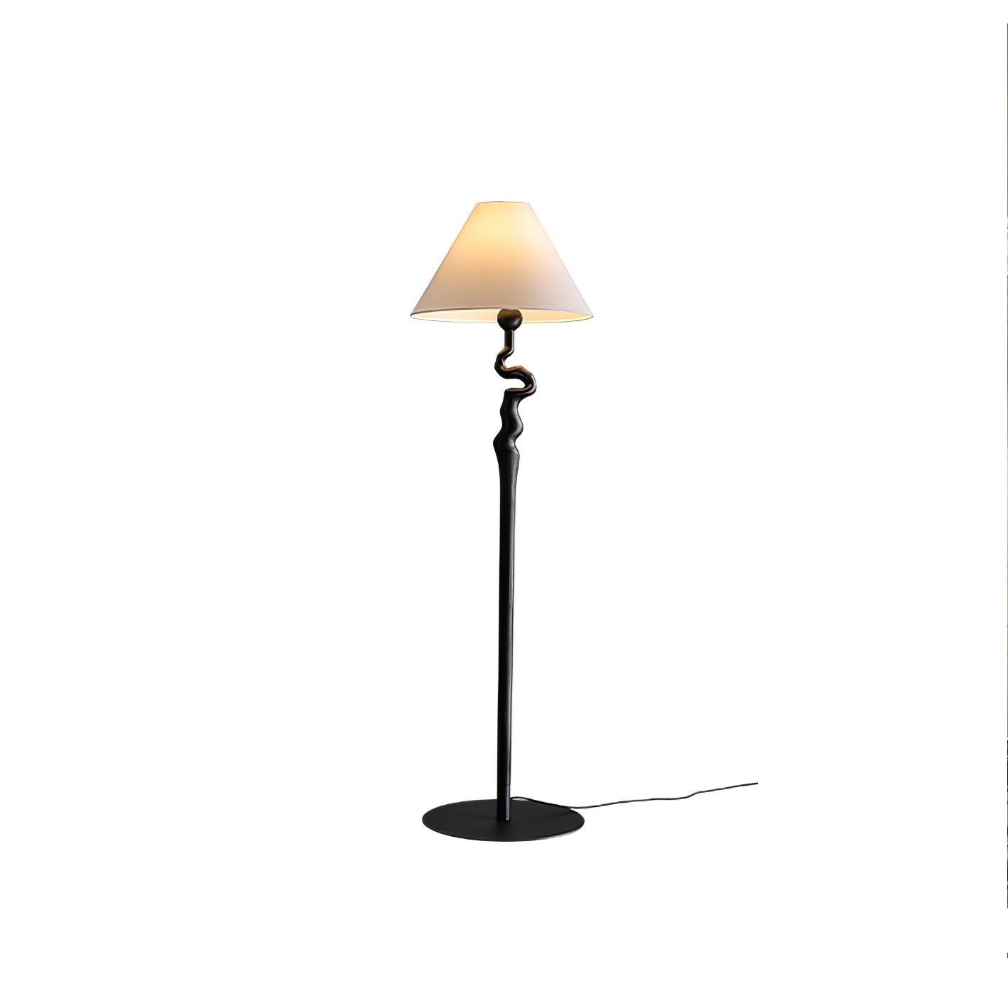 Serpentine Twist Floor-mounted Lamp Floor Lamp