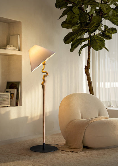 Serpentine Twist Floor-mounted Lamp Floor Lamp