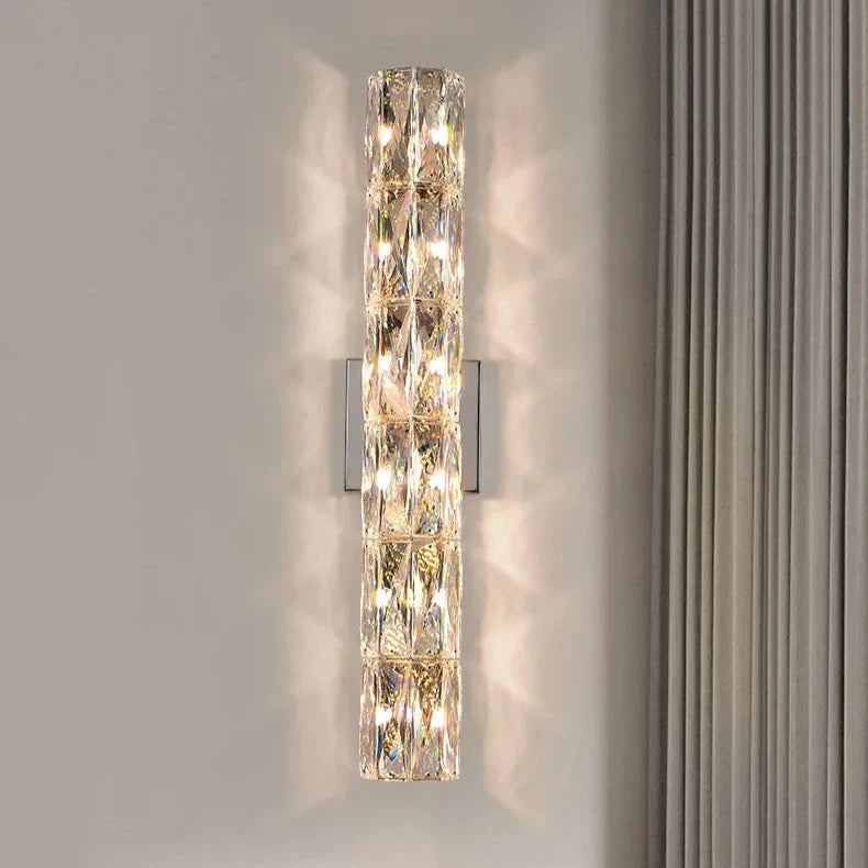 Bacci Indoor Crystal Wall Sconce