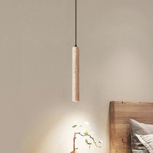 Natural Travertine Modern Pendant Light