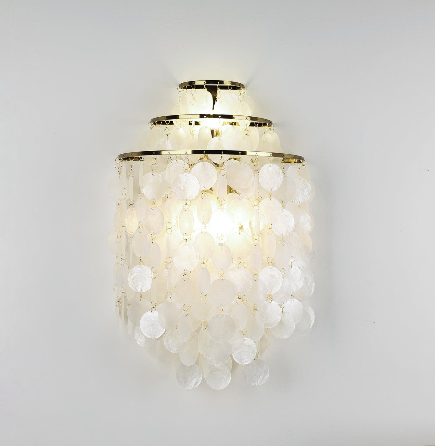 Shell Cascading Wall light fixture Wall Light