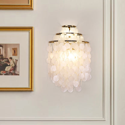 Shell Cascading Wall light fixture Wall Light