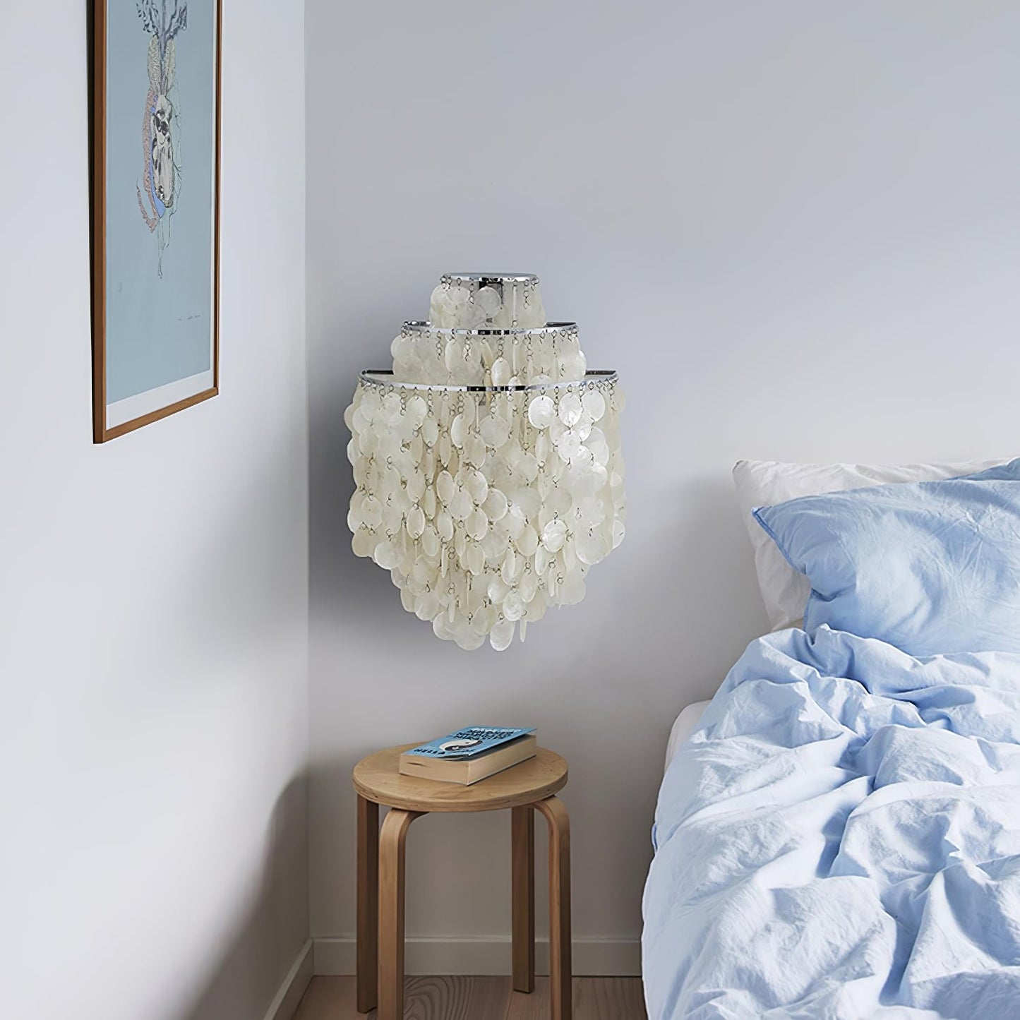 Shell Cascading Wall light fixture Wall Light