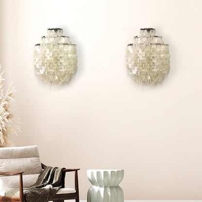 Shell Cascading Wall light fixture Wall Light