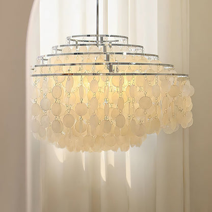 Round Shell Pendant light Chandelier