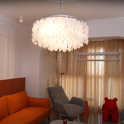 Round Shell Pendant light Chandelier