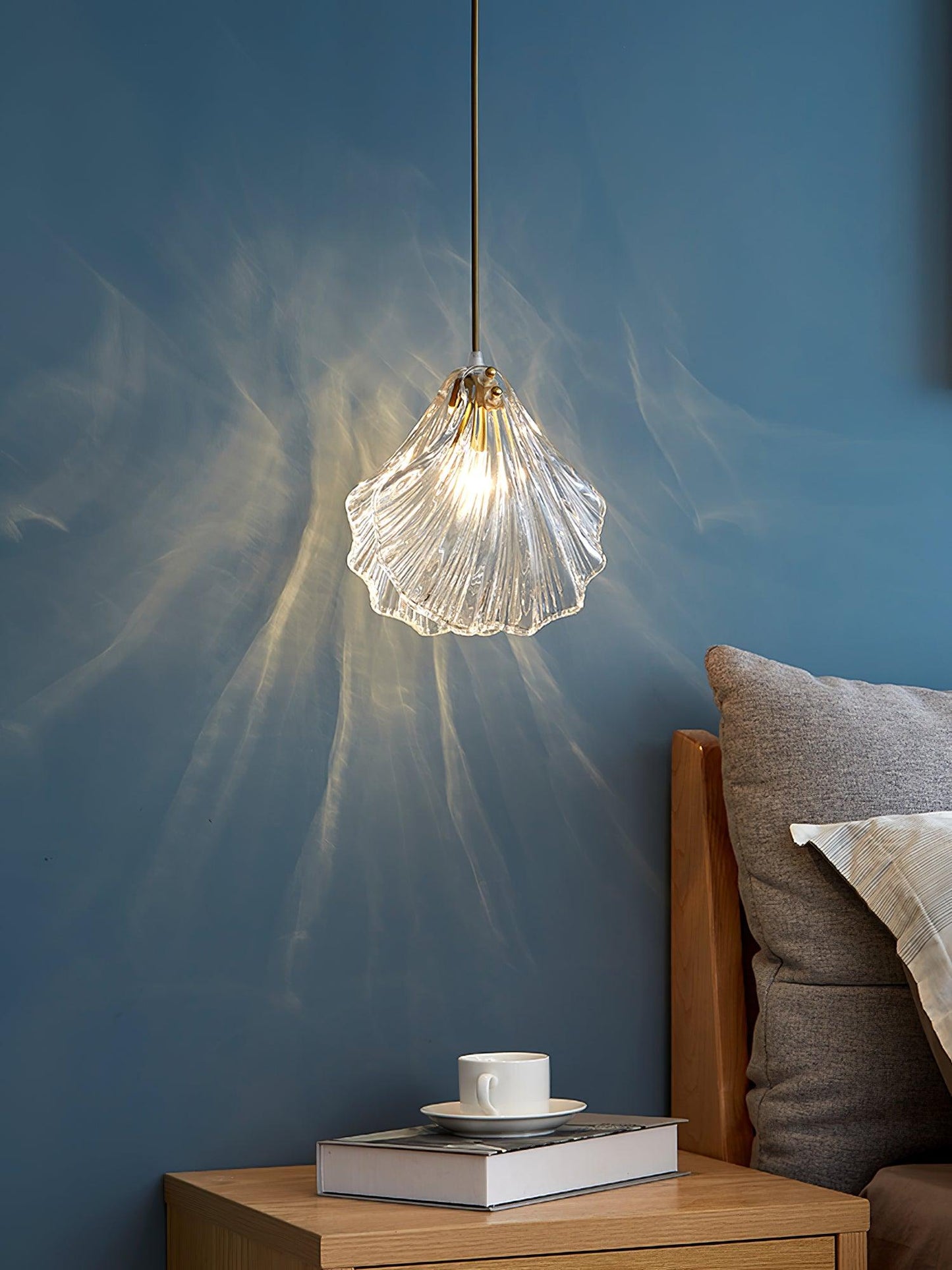 Shell Mini Hanging light Pendant Swag Light