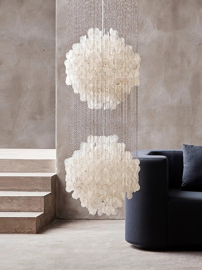 Shell Waterfall Candelabrum Chandelier