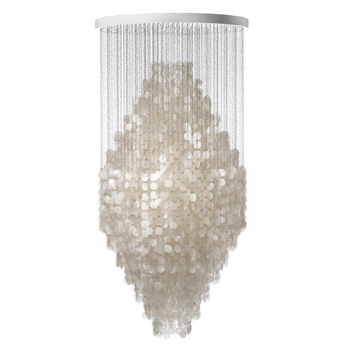 Shell Waterfall Candelabrum Chandelier