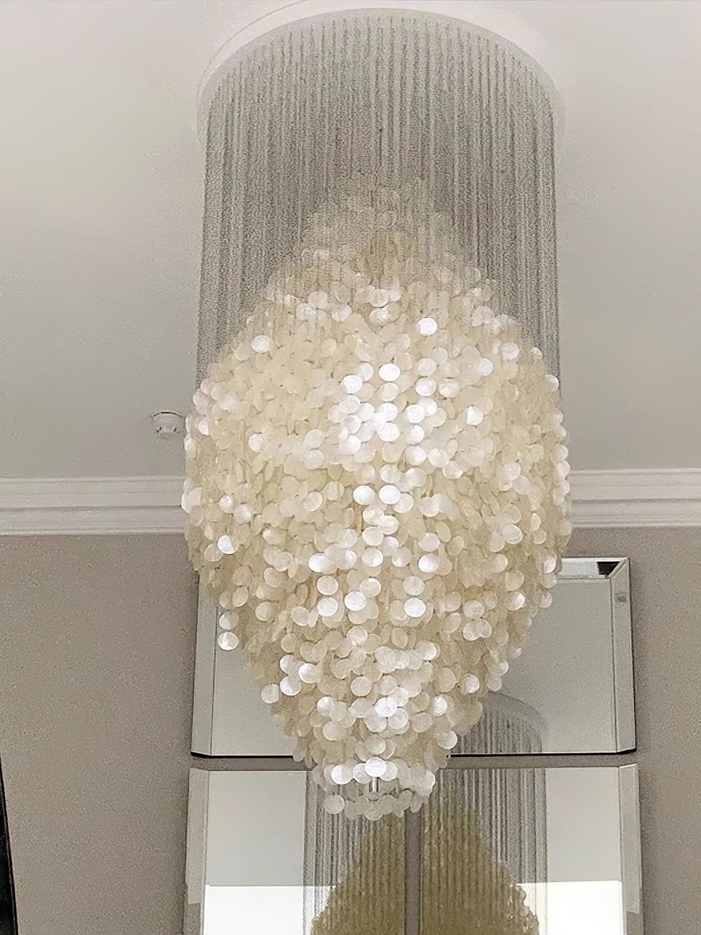 Shell Waterfall Candelabrum Chandelier