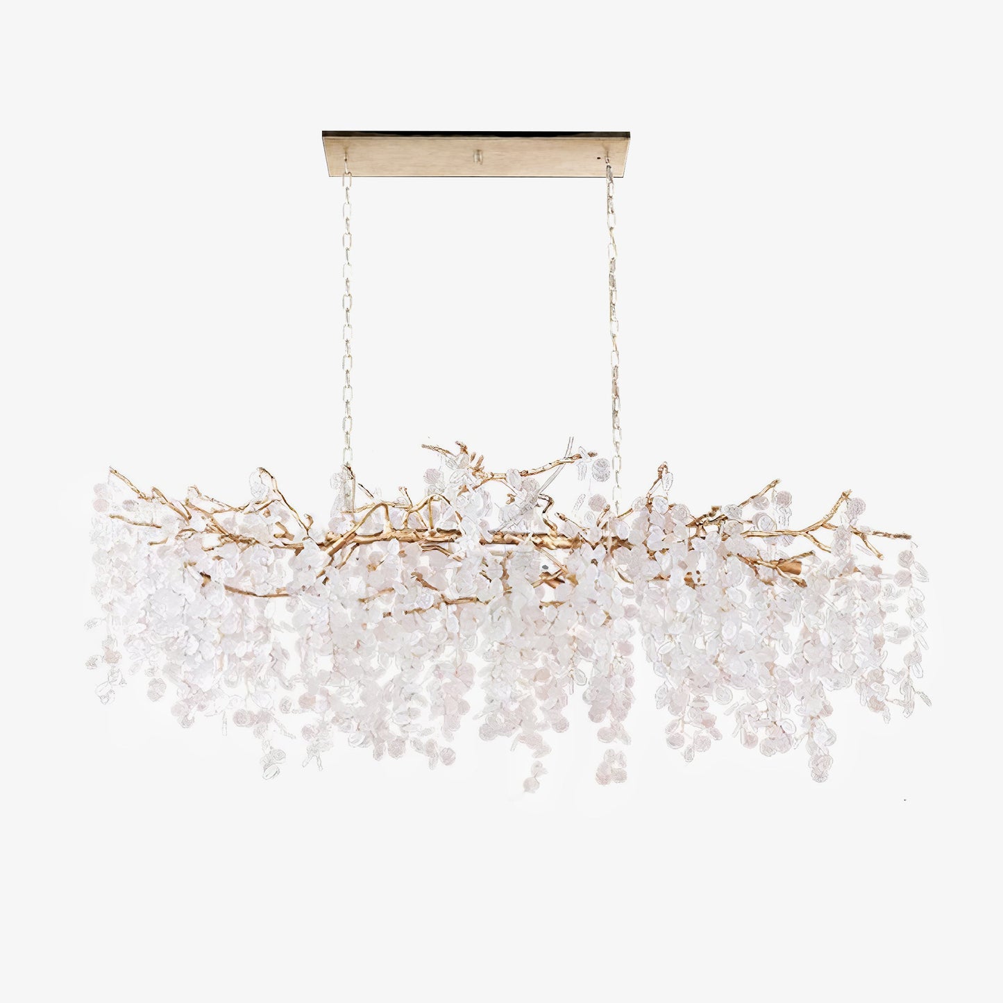 Shiro Noda Crystal Pendant light Chandelier