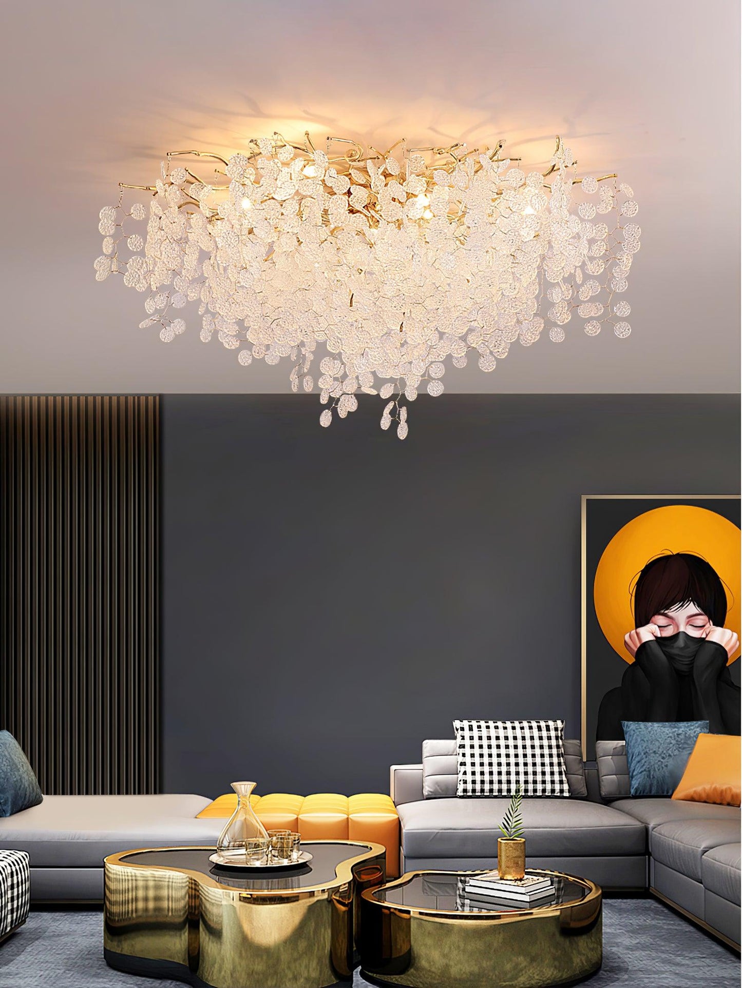 Shiro Noda Flush mount light Ceiling Lamp