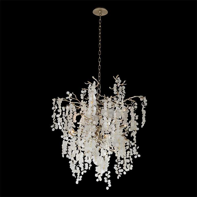 Shiro Noda Crystal Pendant light Chandelier