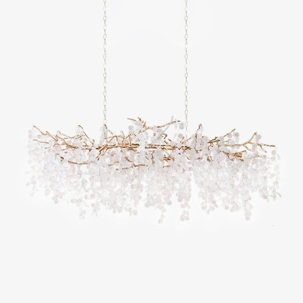 Shiro Noda Crystal Pendant light Chandelier