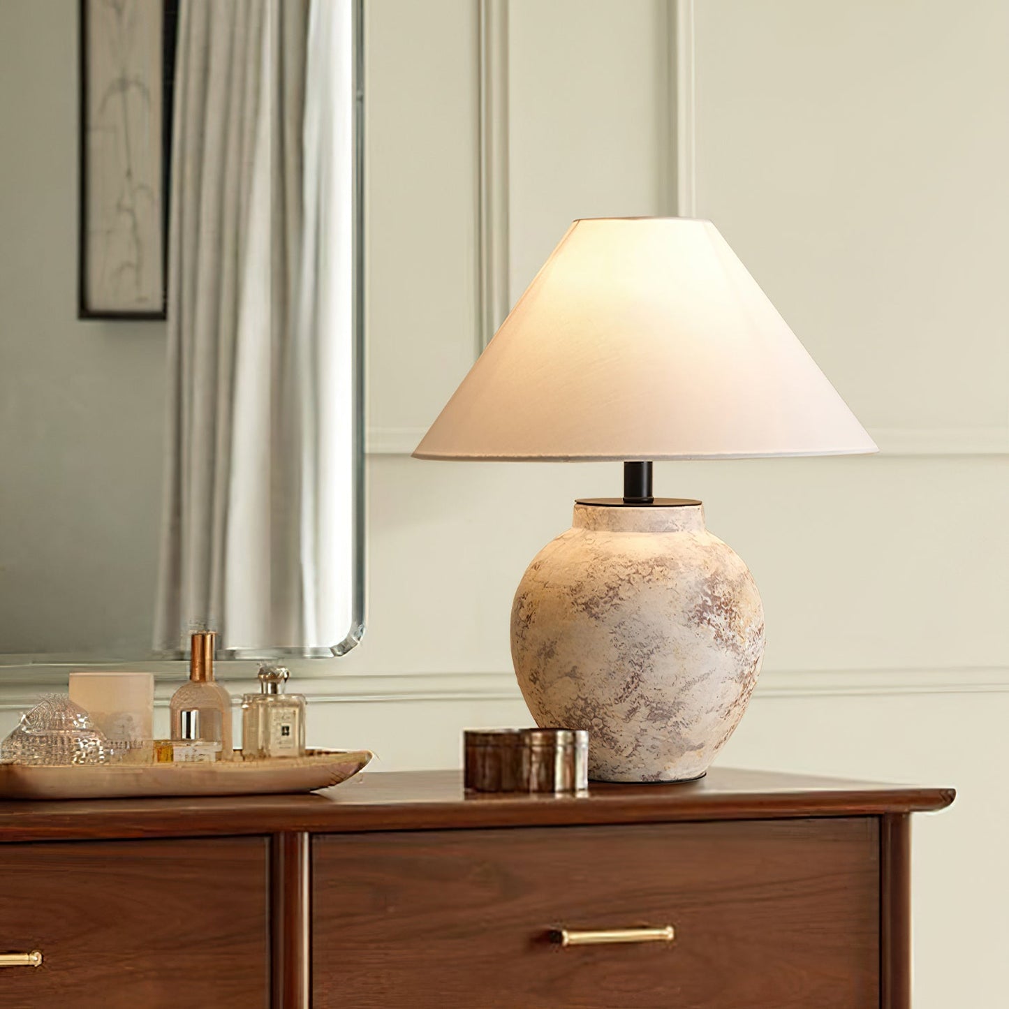 Sierra Clay Nightstand lamp Table Lamp