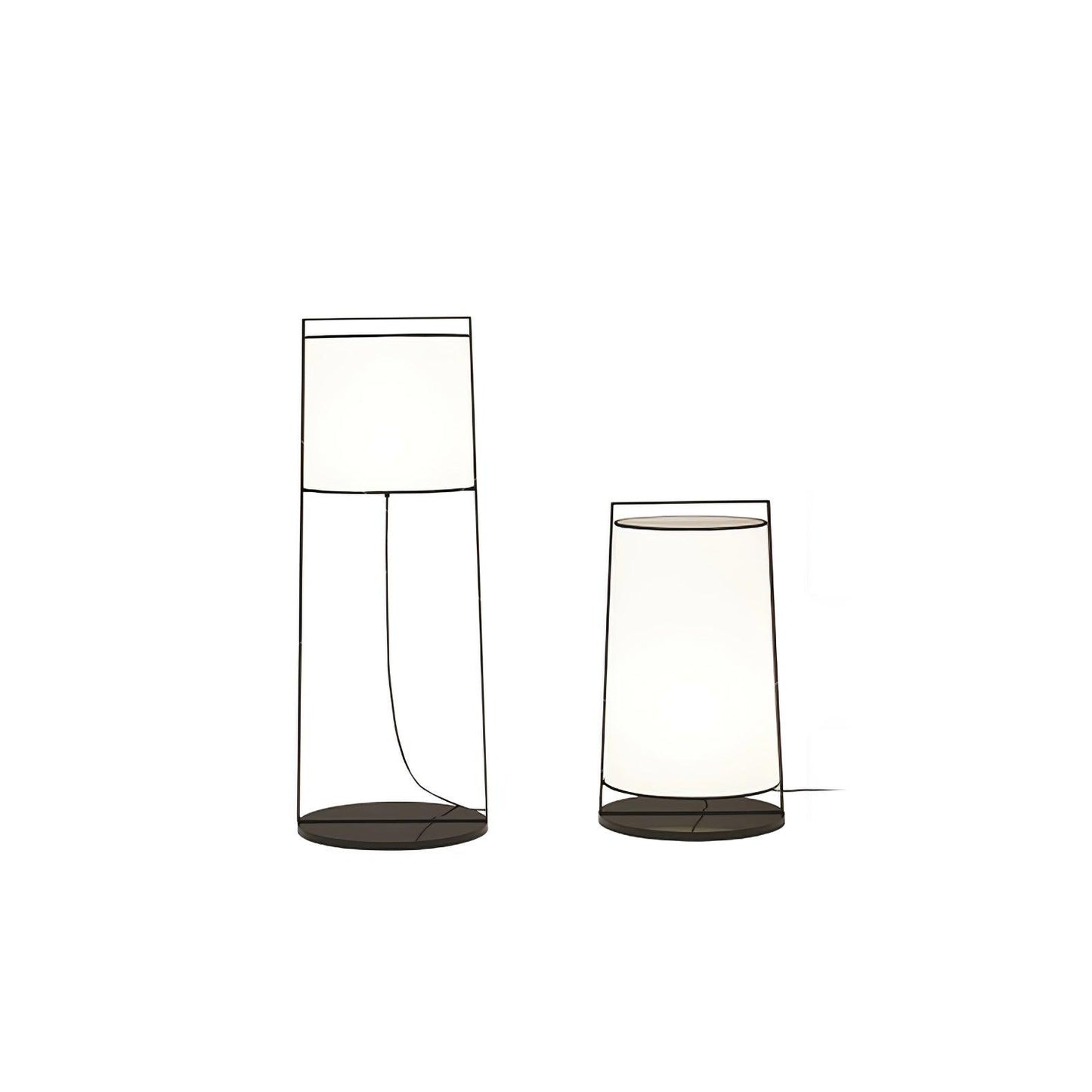 Silhouette Textile Standing Lamp Floor Lamp