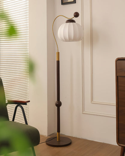 Silk Globe Ambient Floor Lamp Floor Lamp