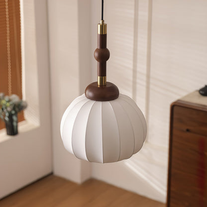 Silk Globe Droplight Pendant Lamp