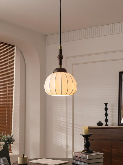 Silk Globe Droplight Pendant Lamp