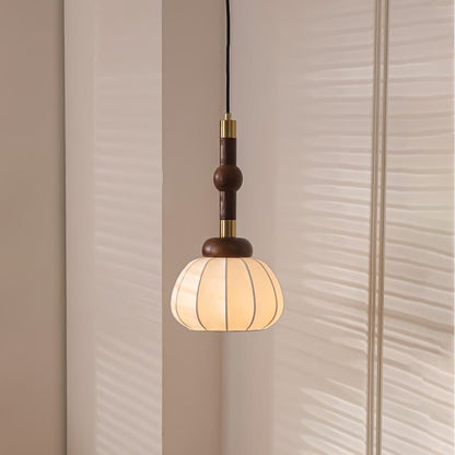 Silk Globe Droplight Pendant Lamp