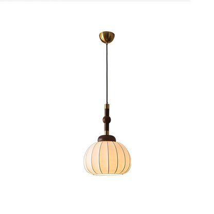 Silk Globe Droplight Pendant Lamp